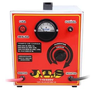 Carregador de bateria portátil 12 volts 50A. - JTS