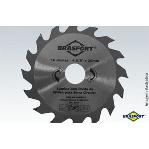 Serra Circular Widea 24 Dentes (43/8” x 20) – Brasfort
