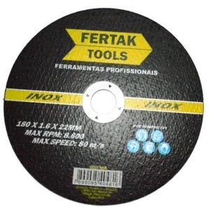 Disco de Corte Inox 180 mm (7.2”) - FERTAK