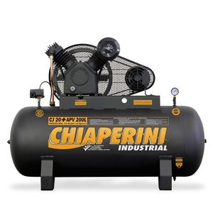 Compressor de ar 20 pés 200 Litros Alta Pressão Trifásico - CHIAPERINI