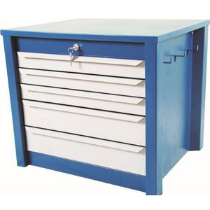 Gaveteiro Multi Uso c/ 5 Gavetas Azul G5 - F146A FERCAR