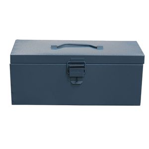 Caixa de Ferramentas Baú c/ Trava e Porta-cadeado CX740 - MARCON