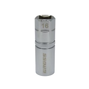 Chave para vela 16 mm Estriado - GROSS