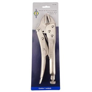 Alicate de Pressão Bico Curvo 10” – Brasfort