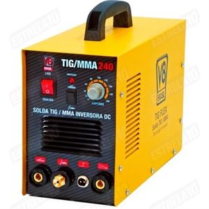 Máquina de solda TIG/MMA 240A 220v. - V8 BRASIL