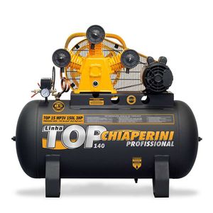 Compressor de ar 15 pés 150 Litros TOP MP3V Monofásico - CHIAPERINI