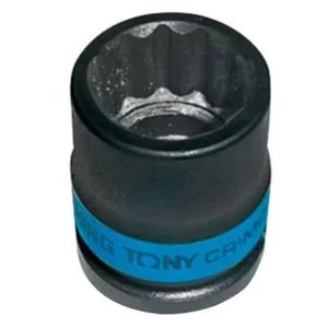 Soquete de Impacto Estriado 1/2" x 17 mm - KINGTONY