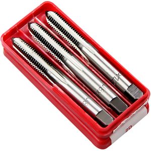 Jogo de Macho aço carbono 14 mm X 1,5 mm 3 peças. - MJ Inativo