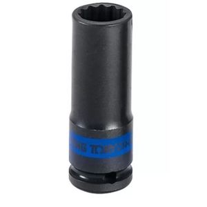 Soquete de Impacto Estriado Extra Longo 1/2" x 15 mm - KINGTONY