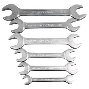 Jogo de Chave Fixa 3/8” – 1” (6 Peças) – Robust