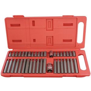 Jogo de chaves torx Multidentada e Allen com 40 Pçs. - LEE TOOLS