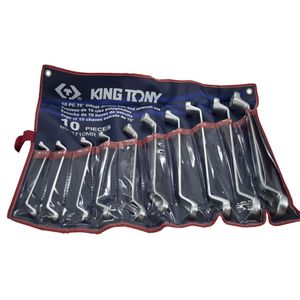 Jogo de Chave Estrela 6 32 mm (75° Slim) (10 Pçs) - KING TONY