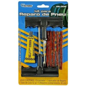 Jogo de Reparo Para Pneu (8 pçs) - WESTERN