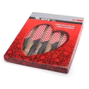 Kit de Facas Estampadas para Cozinha com 6 Peças MTX-7914855