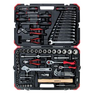 Jogo de Ferramentas com 100 pçs com Maleta - GEDORE RED