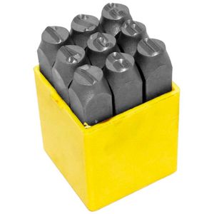 Pino de 0-9 Para Marcar Ferro (3 mm) - Brasfort