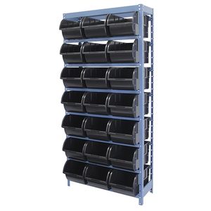Estante Compacta c/ 21 caixas - NOCRAM