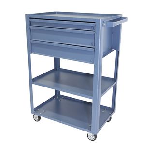 Carrinho p/ Ferramentas c/ 3 Gavetas e Prateleiras   NC-8  NOCRAM
