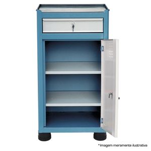 Gabinete de Trabalho (1 Gaveta e 2 Prateleiras) - MARCON
