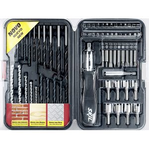 Jogo de Acessórios 67 peças Brocas e Bits Skil