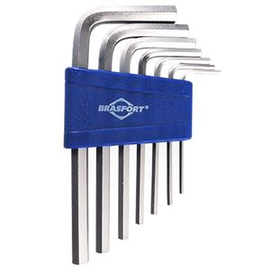 Jogo de Chave Allen Abaulada 1,5 – 6 mm (7 Peças) – Brasfort