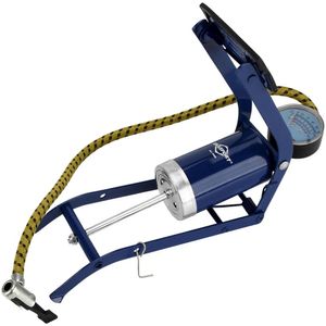 Bomba para encher pneus com pedal Brasfort 8406