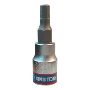 Chave Soquete Allen 1/4 x 6 mm - KING TONY