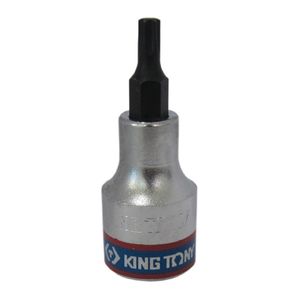 Chave Soquete Torx 1/2" T45 c/ Guia - KING TONY