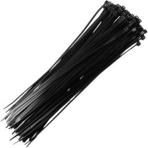 Abraçadeira Nylon 3,6 x 200mm c/100 Preta - WESTERN