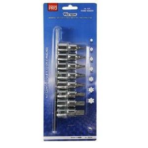 Chave Soquete Torx 1/2" Jogo 8 pç - WESTERN