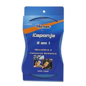 Esponja de Limpeza 2 em 1 - WESTERN