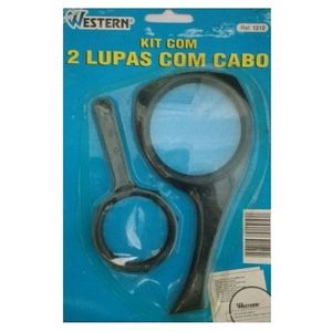 Lupas Plástico Jogo 2pç - WESTERN