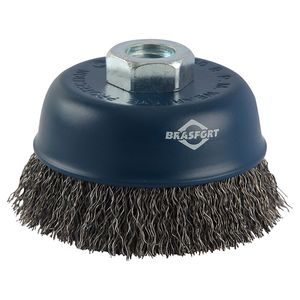 Escova de Aço Copo 125 mm x M 14 - Brasfort
