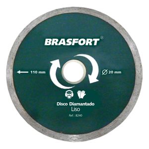 Disco Diamantado Água Liso (10 x 1.5 x 20 mm) - Brasfort