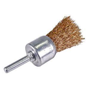 Escova Aço Latonada Pincel c/Haste 1" - ROCAST