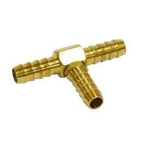 Emenda p/ Mangueira Formato T 3/8" x 3/8" - LUBEFER