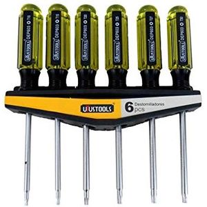 Jogo Chave Torx c/ Guia 6 Pçs - UYUSTOOLS