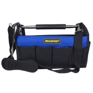 Bolsa para ferramentas com 14 bolsos aberta Brasfort 7558