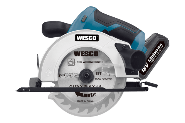 Compre Serra Circular a Bateria LI 150mm 18V WS2934 WESCO com
