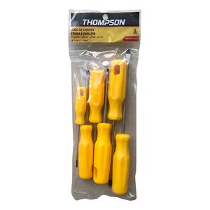 Jogo de Chave de Fenda 6 Pçs – 1716 THOMPSON