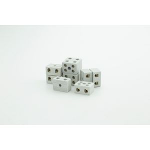 Conector de Porcelana Bipolar 6mm² 10 Pçs – 1405 THOMPSON
