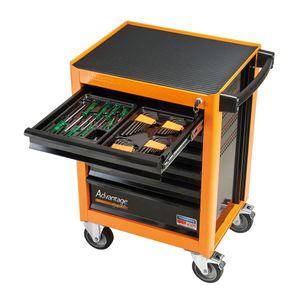 Carrinho para Ferramentas com 6 Gavetas e 92 Peças - 44950793 TRAMONTINA PRO