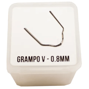 Grampo Modelo V 0,8mm para Soldar Para-choque – IS0000206 V8 BRASIL