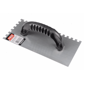Desempenadeira de Aço Inox Dentada – 19550 MAX FERRAMENTAS