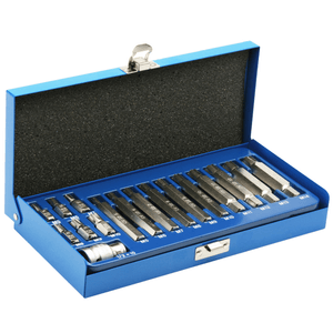Jogo de Bits Ribe com Adaptador 1/2" (17 Pçs) - WAFT