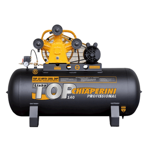 Compressor de ar 15 pés 200 Litros TOP MP3V Monofásico - CHIAPERINI