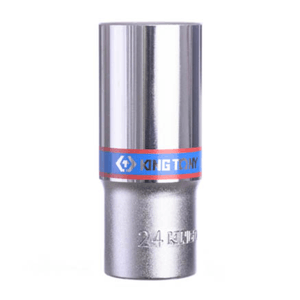 Soquete Estriado Longo 1/2" x 24 mm - KING TONY