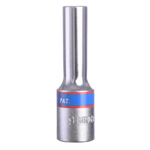 Soquete Estriado Longo 1/2" x 9 mm - KING TONY
