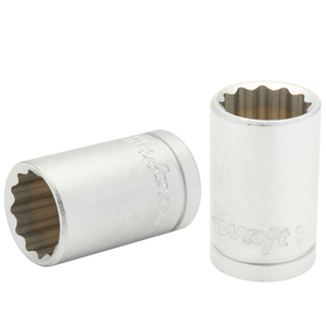 Soquete Estriado Curto 1/2" x 30 mm - WAFT