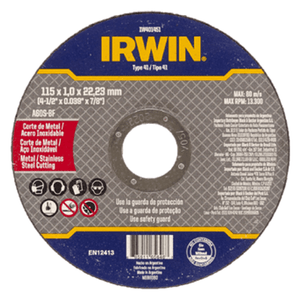 Disco de Corte Metal 9” x 3,2mm x 7/8” - IW401902 IRWIN